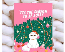 Load image into Gallery viewer, Top Hat and Monocle Holiday Cards