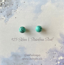 Load image into Gallery viewer, Natural Gemstone Stud Earrings ~ Explore Them All!