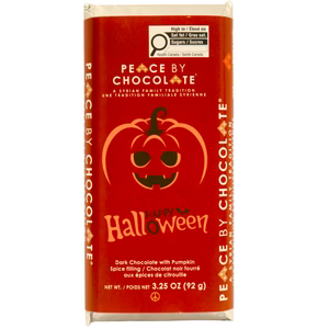 Happy Halloween Dark Chocolate with Pumpkin Spice