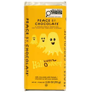 Happy Halloween Milk Chocolate with Pretzels