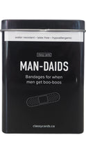 Load image into Gallery viewer, Man-Daids bandages
