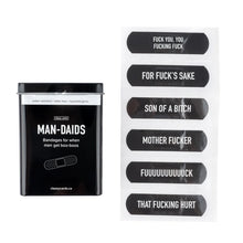 Load image into Gallery viewer, Man-Daids bandages
