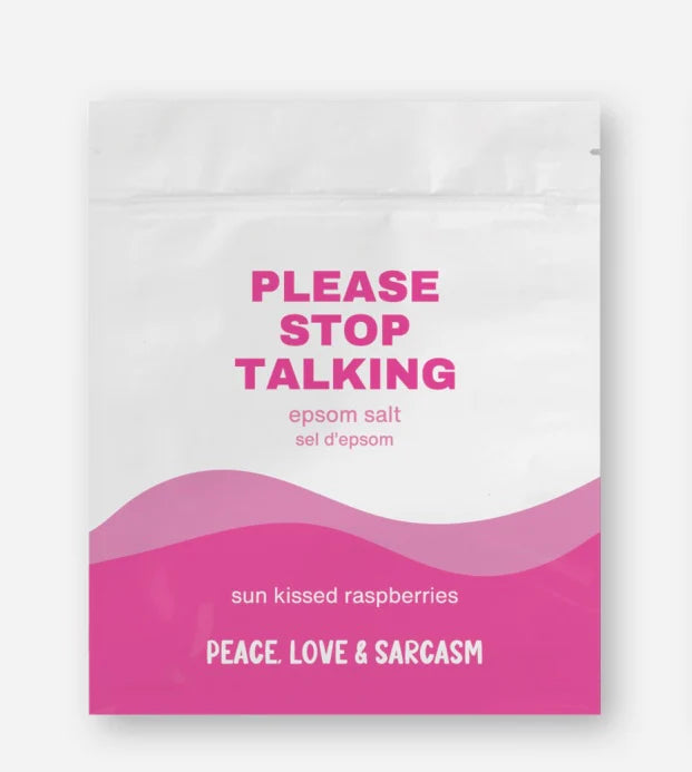 Peace, Love & Sarcasm Bath Salts