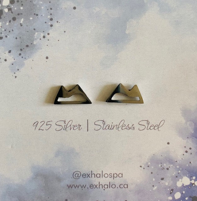 Mountain Stud Earrings